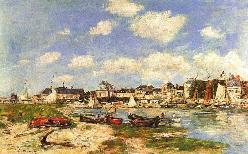 Eugene Boudin Trouville oil painting picture